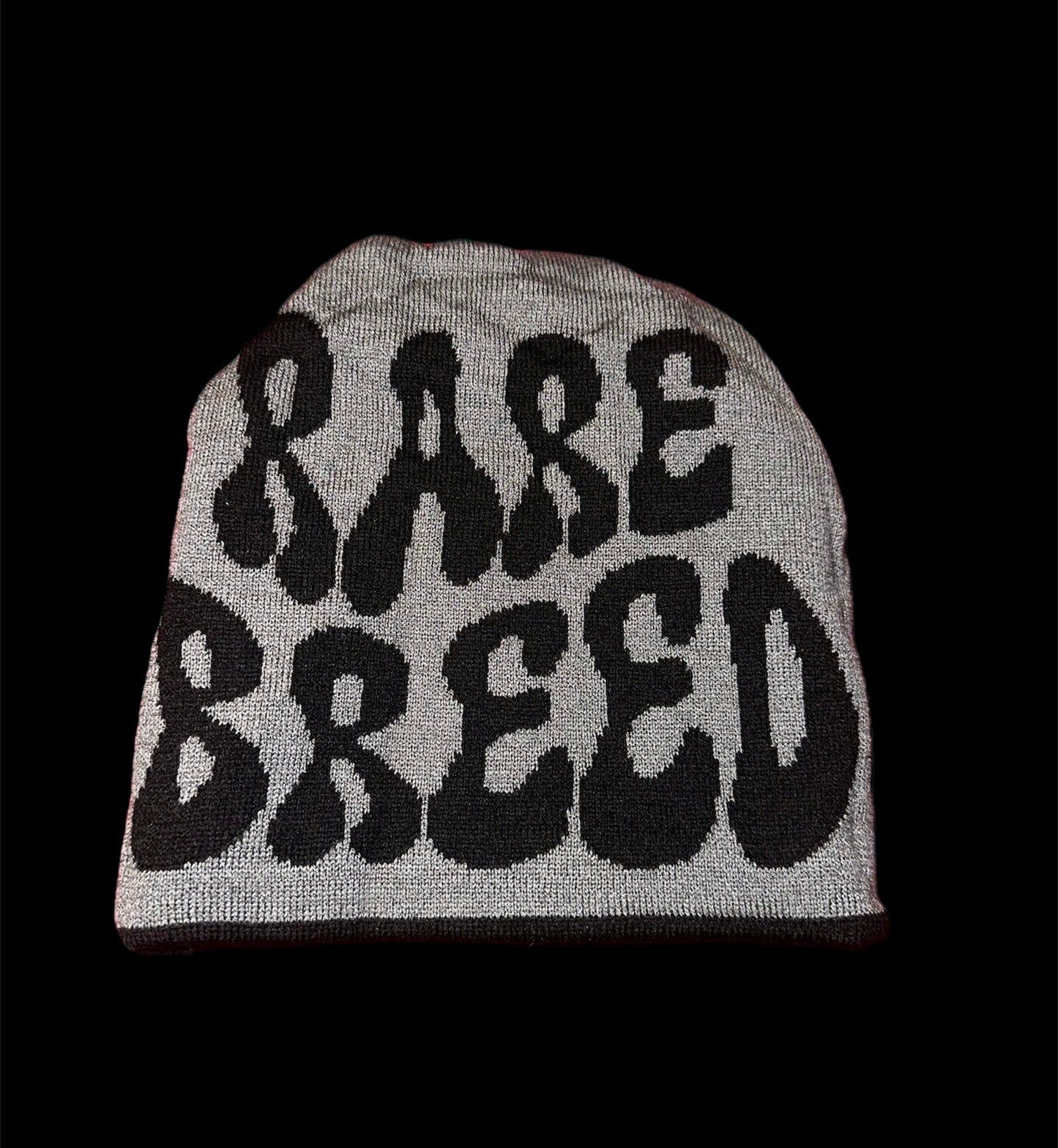 Black & Gray reversible beenie