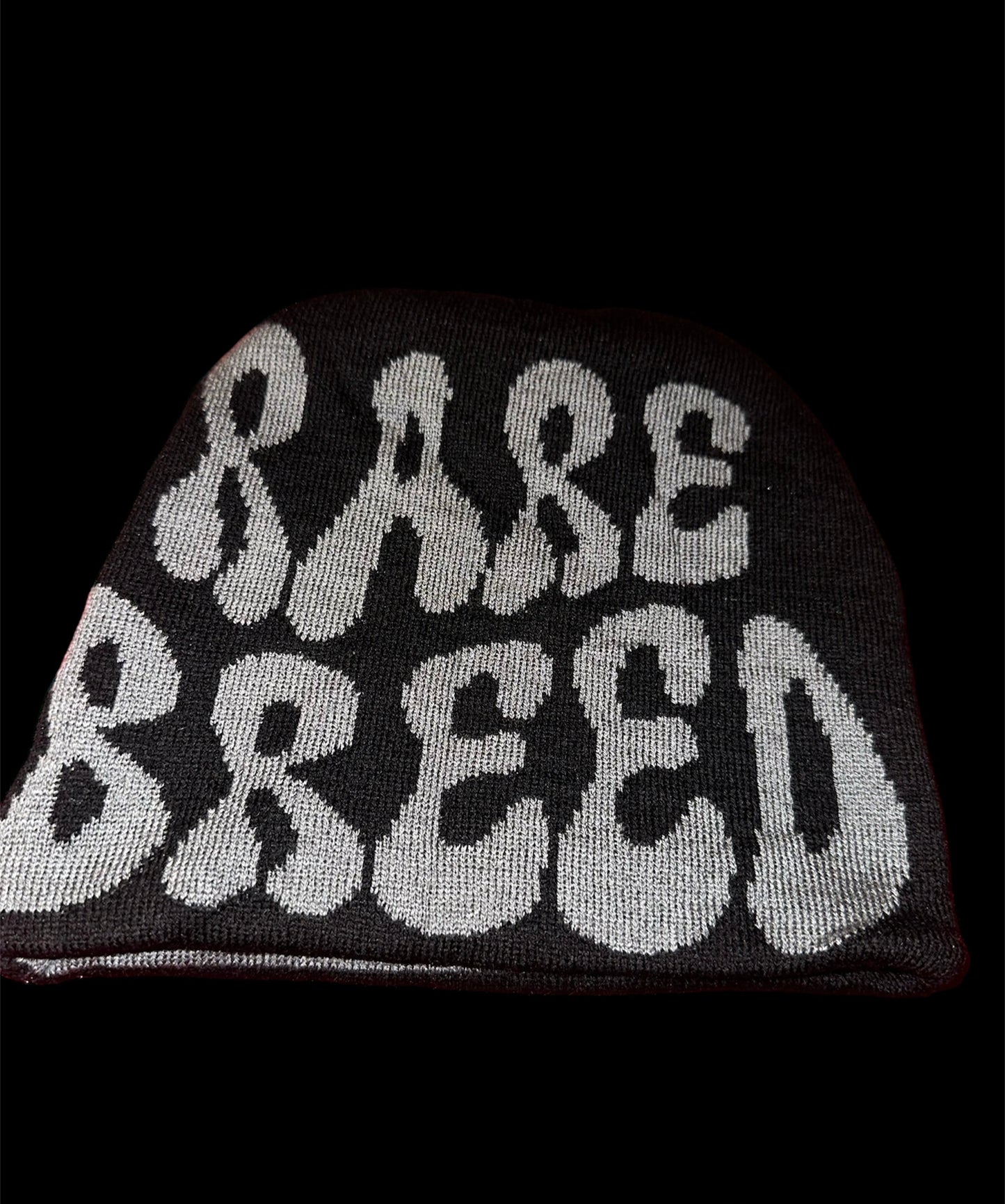 Black & Gray reversible beenie