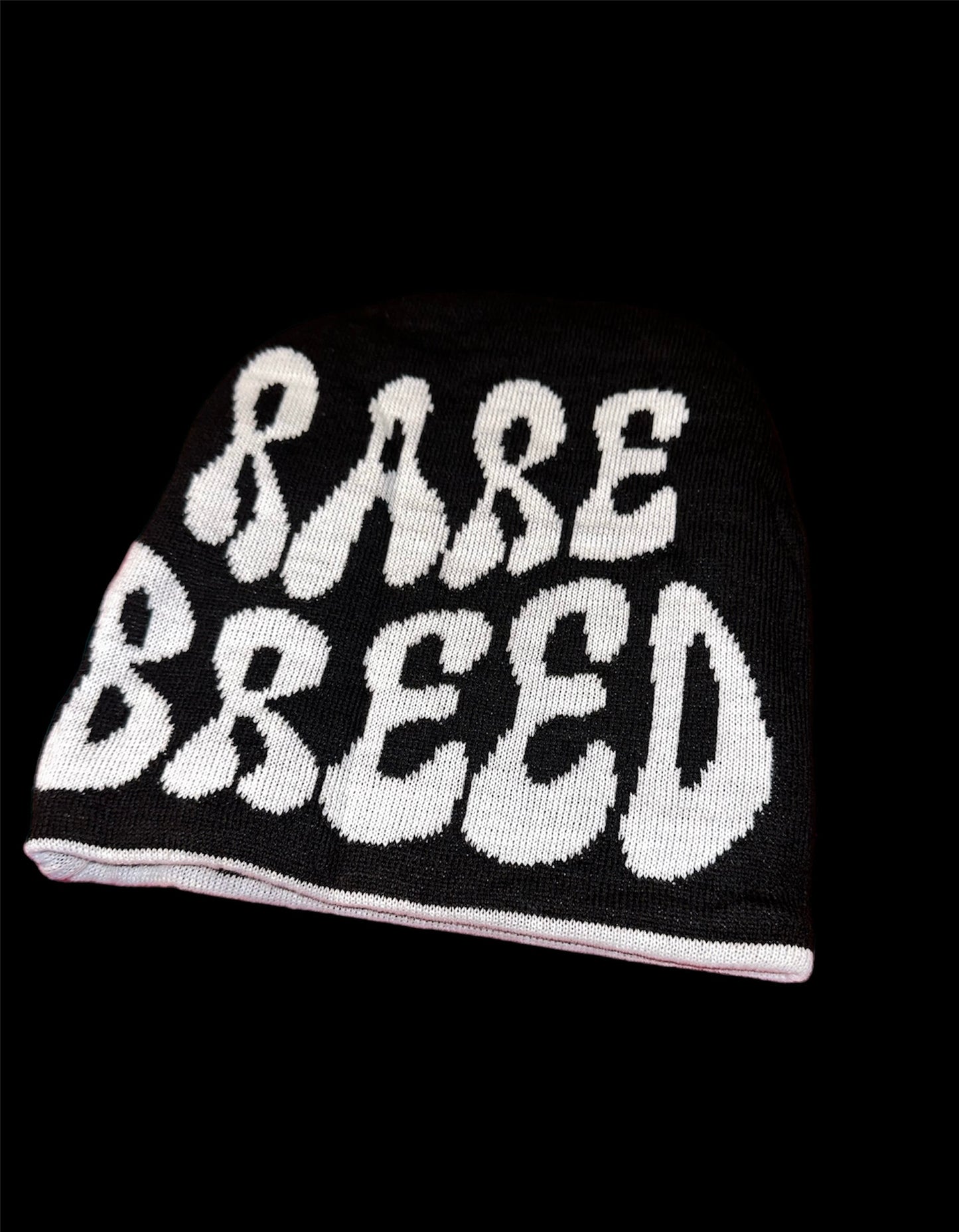 Black & White reversible beenie