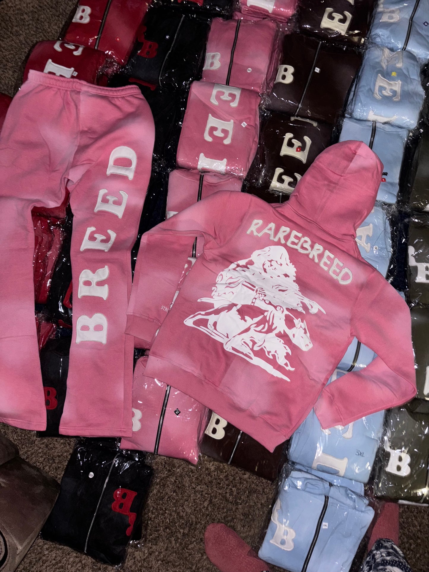 Ash “bubble gum” zip-up