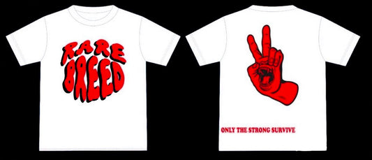 3D Graphic White x Red