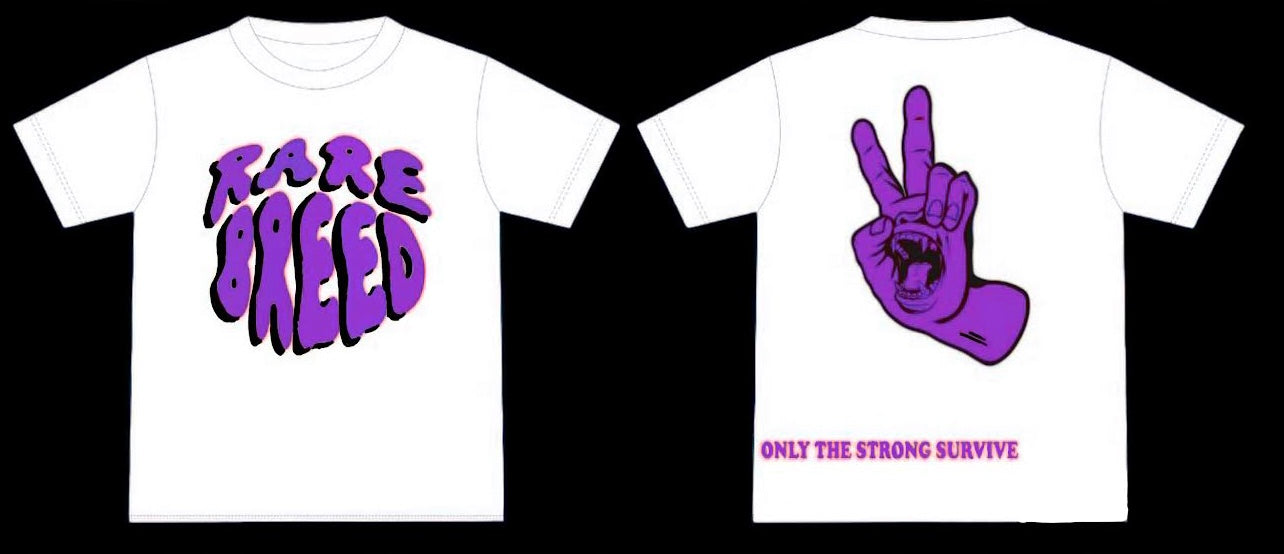 3D Graphic White x Purp